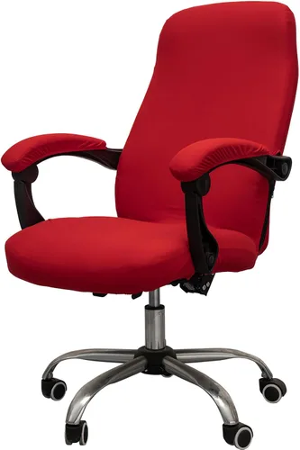 Miniatura 37 de Melaluxe - Funda elástica universal para silla de oficina, cubierta para silla de escritorio, fundas deslizantes para silla de computadora