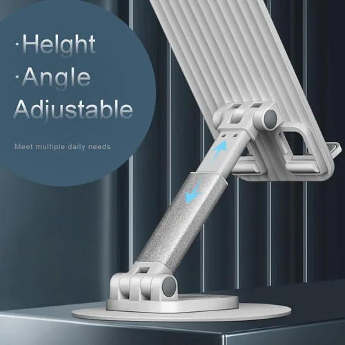 Miniatura 5 de XcaseBar Soporte para teléfono celular, soporte ajustable para teléfono con una base giratoria de 360°, adecuado para todos los modelos de teléfono