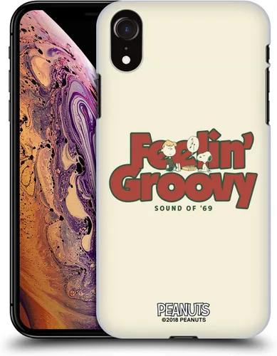 Miniatura 79 de Head Case Designs Funda rígida con licencia oficial de Peanuts Snoopy Woodstock Far Out Woodstock 50th compatible con Apple iPhone 15 Plus
