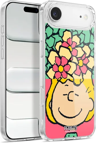 Miniatura 300 de Head Case Designs Funda de gel con licencia oficial de Peanuts Snoopy & Woodstock Halfs and Laughs [protección de grado militar] compatible