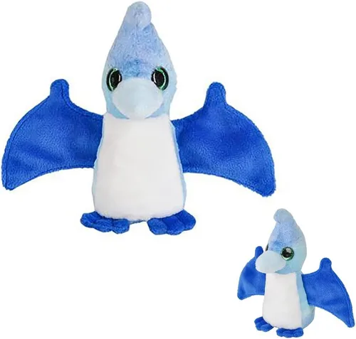 Miniatura 15 de The Dreidel Company Peluche T-Rexs Mighty Mights, relleno de felpa de 3.5 pulgadas, juguetes de animales súper suaves y tiernos, decoraciones