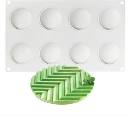 Miniatura 5 de Molde de silicona para hornear pasteles, moldes de jabón, moldes de silicona en forma de flor para molde de postre francés casero para pastelería