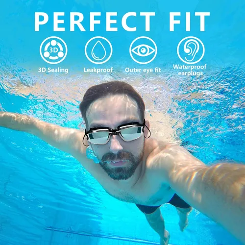 Miniatura 6 de Gafas de natación miopes, gafas de natación miopes, a prueba de fugas, antivaho para adultos, hombres, mujeres y jóvenes
