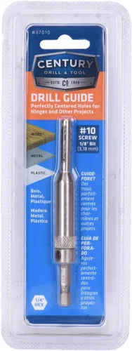 Miniatura 5 de Century Drill & Tool 37010 Taladro de bisagra autocentrante, 1/8