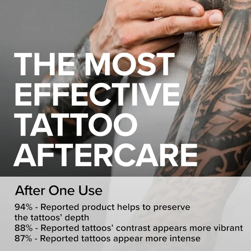 Miniatura 5 de Mad Rabbit Bálsamo para tatuajes y crema de cuidado posterior: mejora el color que revive tatuajes viejos, hidrata nuevos tatuajes, fabricado