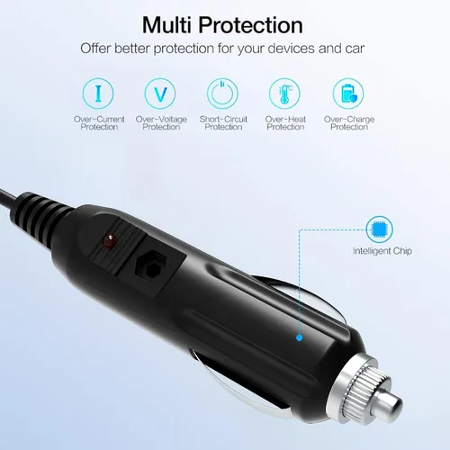 Miniatura 5 de Adaptador de CC para Uniden BCD996XT BC-996XT Digital Mobile Radio Scanner Auto