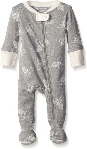 Miniatura 140 de Burt's Bees Baby - Pijama de una pieza para bebé, mameluco para dormir y jugar, algodón 100% orgánico, cremallera frontal