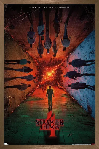 Miniatura 15 de Trends International Netflix Stranger Things: Temporada 4 - Póster de presentación con el grupo, para pared, de una hoja, 14.725 x 22.375 pulgadas