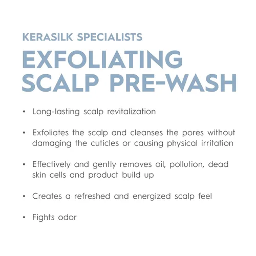 Miniatura 2 de KERASILK Prelavado exfoliante del cuero cabelludo Limpieza suave y profunda Elimina el exceso de sebo y las células muertas de la piel Deja