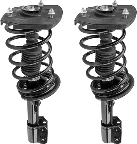 Miniatura 22 de Puntales de amortiguador de repuesto, conjunto completo delantero en pareja, compatible con Nissan Altima 2013-2018 172901/172902 Negro