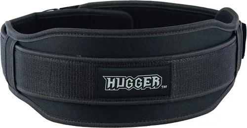 Miniatura 2 de Hugger - Cinturón de neopreno para levantamiento de pesas para hombre, para gimnasio o ejercicio físico