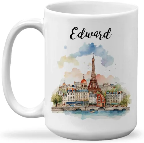 Miniatura 11 de Tazas de viaje con nombre personalizado Mount Rushmore National Memorial, tazas de viaje de cerámica personalizadas con diseño de lugar famoso