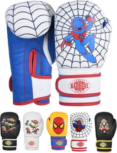 Guantes de boxeo para niños de 6 onzas | Guantes de boxeo para jóvenes | Guantes de boxeo para niños para kickboxing, Muay Thai MMA | Guantes para