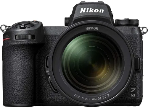 Miniatura 2 de Nikon Cámara digital sin espejo Z 6II de 24.5 MP con lente f/4 de 0.945-2.756 in (1663) + tarjeta XQD de 64 GB + ENEL15c + software Corel + estuche