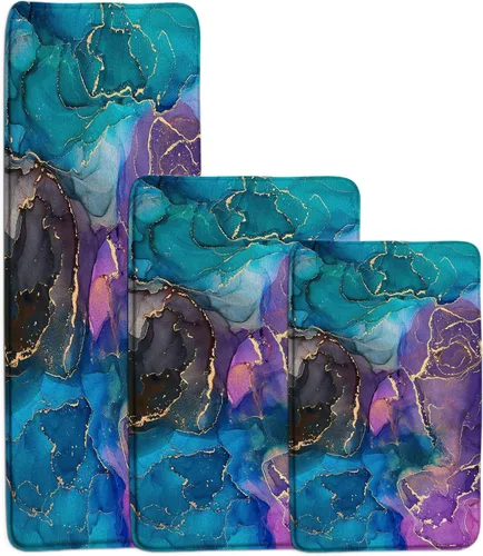 Miniatura 21 de GCTNBJL Atomic Starburst - Tapete de baño para gatos de mediados de siglo, moderno, abstracto, geométrico, diamante estrella, icónico de los años 50