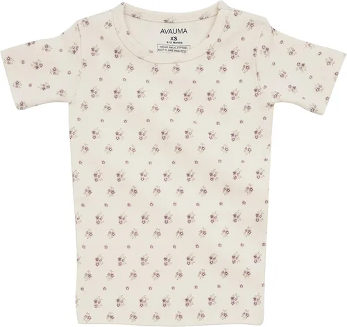 Miniatura 61 de AVAUMA Conjunto de pijama de algodón para bebés y niñas de 6 meses a 7 años