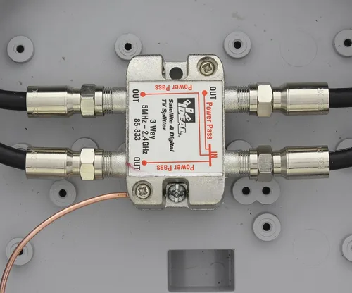 Miniatura 3 de IDEAL INDUSTRIES INC. 85-333 - Divisor de cable digital de 3 vías, 2,4 GHz
