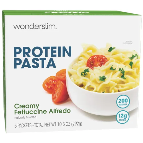 Miniatura 8 de Pasta de proteína WonderSlim, Queso Picante, 130 Calorías, 12g de Proteína (7 unidades)