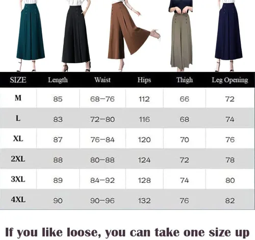 Miniatura 5 de lunhaifi Pantalones plisados de pierna ancha con estilo fresco y delgado, pantalones de cintura alta con doble botonadura y pierna ancha, pantalones