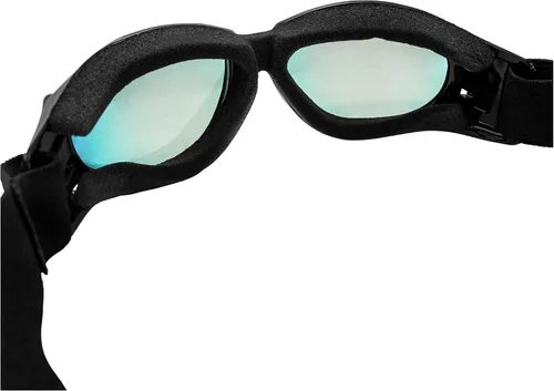 Miniatura 4 de Global Vision Eliminator G-Tech - Gafas de motocross para motocicleta, marco negro con lente de espejo rojo