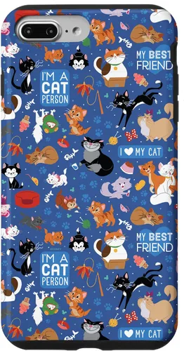 Miniatura 12 de Disney Carcasa para iPhone 17, diseño de gatos I Love My Cat