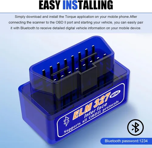 Miniatura 6 de Herramienta de diagnóstico OBDII para automóvil, ELM327 Escáner de datos del motor para monitoreo en tiempo real, herramienta portátil de lectura