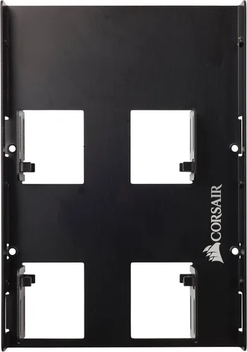 Miniatura 8 de Corsair Soporte de montaje dual SSD (3.5" Bahía de unidad interna a 2.5", fácil instalación) Negro