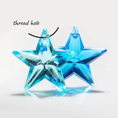 Miniatura 6 de Estrellas de plástico, piedras preciosas y cristales, paquete de 220 piezas (0.9 libras) de relleno de jarrón - Joyas para manualidades - Rocas