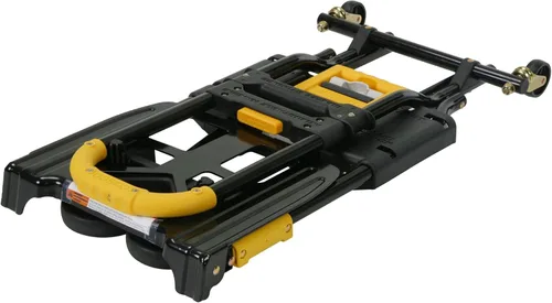Miniatura 7 de COSCO 12225YGB1E Camión de mano plegable 2 en 1, capacidad de 300 libras, multiposición con mango extensible, negro/amarillo