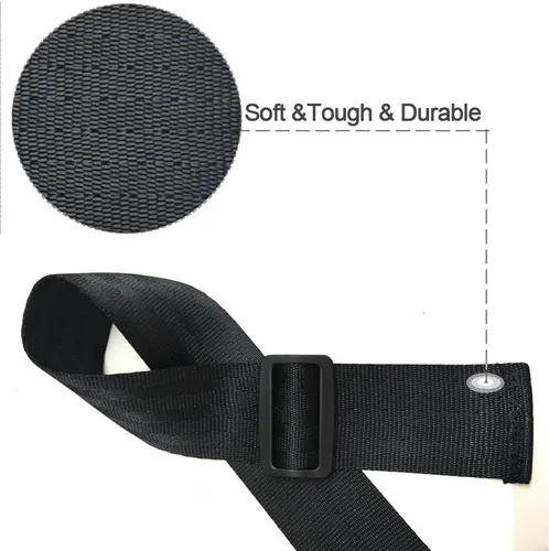 Miniatura 3 de ZARPMA Correas de seguridad para silla alta de 2 puntos, correa de repuesto para arnés de bebé, correa de seguridad para silla de bebé, silla