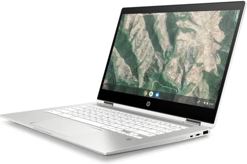 Miniatura 3 de HP Chromebook x360-14b-ca0036nr - Laptop con pantalla táctil 2 en 1 de 14 pulgadas, Intel Celeron N4000, gráficos Intel UHD 600, 4 GB de RAM, 32 GB