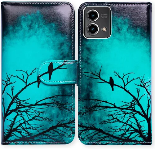 Bcov Funda para Moto G Stylus 5G 2023, funda de piel con tapa y ranura para tarjetas y soporte para Motorola Moto G Stylus 5G 2023