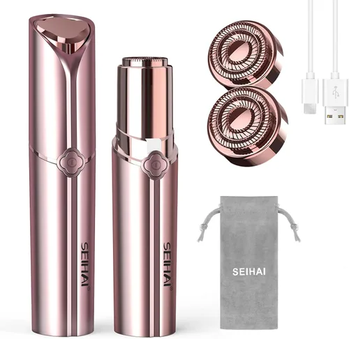 Miniatura 8 de Depilación facial para mujeres, dispositivo de depilación, removedor de pelo recargable SEIHAI para mujeres, removedor de vello facial para cara