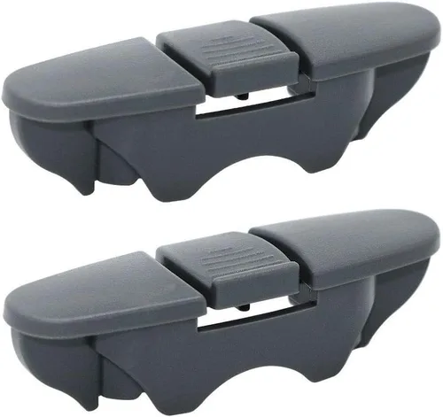 Miniatura 3 de AMI W10712394 - Kit de ajuste de estante superior para lavavajillas con 2 piezas W10508950 Clip de parada de riel deslizante para lavavajillas que