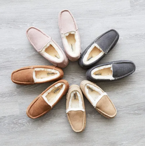 Miniatura 2 de Dearfoams Fireside - Mocasines de oveja para mujer