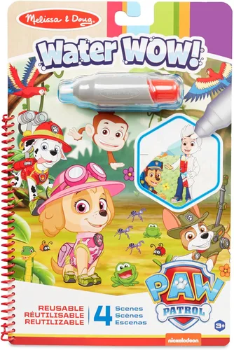 Miniatura 11 de Melissa & Doug PAW Patrol Water Wow! Chase Water Reveal Travel Book Activity Pad 3+ Regalo para niño o niña