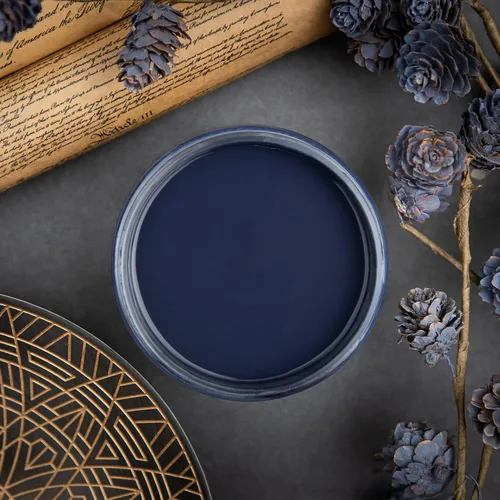 Miniatura 114 de Dixie Belle Paint Company - Pintura con acabado de tiza para muebles, color negro (Caviar), 1 galón, 128 fl oz, pintura mineral color rosa intenso