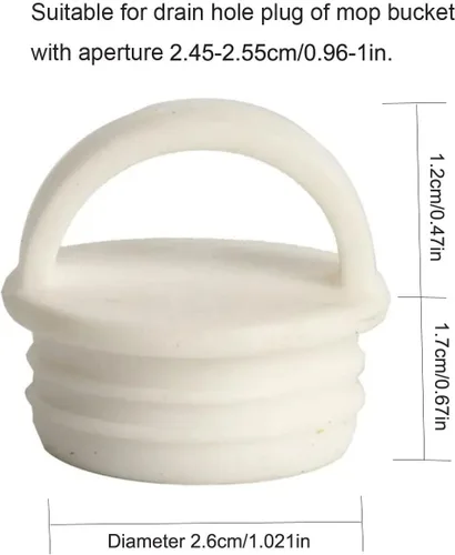 Miniatura 2 de Paquete de 5 tapones de drenaje de kayak con empuñaduras de mango, tapones duros para enfriar, orificios de drenaje, tapón de goma para skeeter
