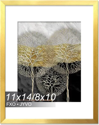 Miniatura 98 de Fxojyvo Marco de Fotos de 4x6, Muestra Foto de 3.5x5 con Paspartú o 4 x 6 Sin Paspartú, Liviano y de Alta Transparencia Marco de 4 por 6 para Pared