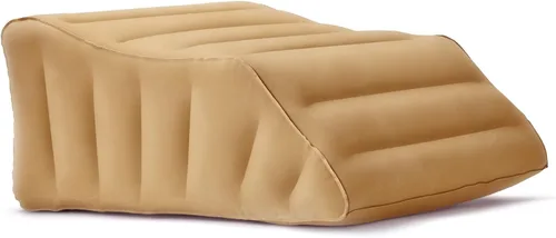 Miniatura 2 de Lounge Doctor Almohada inflable de cuña de viaje para poscirugía, se infla y desinfla para un fácil almacenamiento, para soporte de piernas