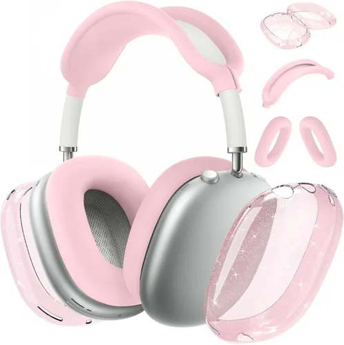Miniatura 9 de Funda para AirPods Max, funda antiarañazos, funda para orejeras, cubierta para auriculares o diadema para AirPods Max. TPU suave y silicona 3