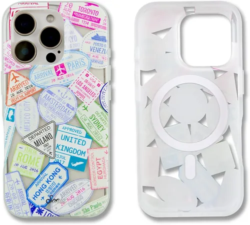 Miniatura 148 de Sonix x Sanrio - Funda para iPhone 15 Pro, compatible con MagSafe, probada en caídas de 10 pies, adivinador Kuromi