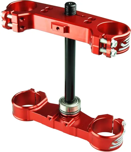 Miniatura 7 de SCAR Abrazaderas triples Horquilla de árbol compatible con KTM 125 250 300 350 450 SX SXF XC XCF 23-26 HUSQVARNA GASGAS - Offset 0.866 in - Naranja