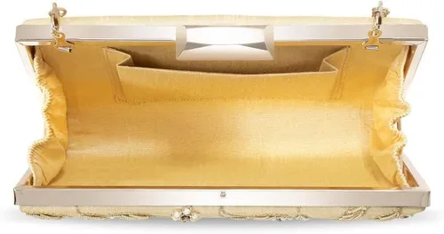 Miniatura 4 de Aheli Bolsos de mano indios para mujer, bolsos de noche hechos a mano para boda, fiesta nupcial