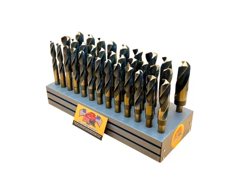 Miniatura 3 de Drill Hog Silver & Deming - Juego de brocas (33 unidades, 1/2-1")