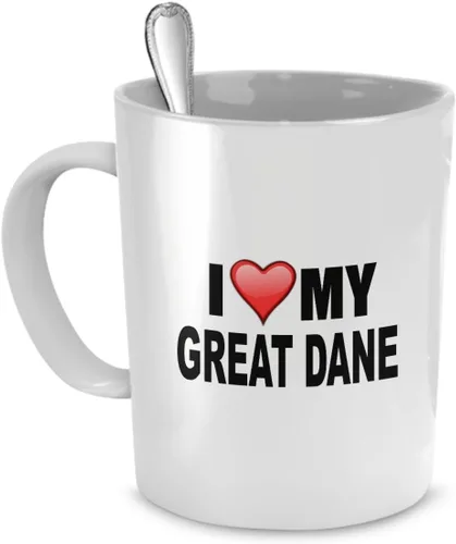 Miniatura 5 de DogsMakeMeHappy Taza de pastor australiano con texto en inglés "I Love My Australian Shepherd", regalos para amantes del pastor australiano