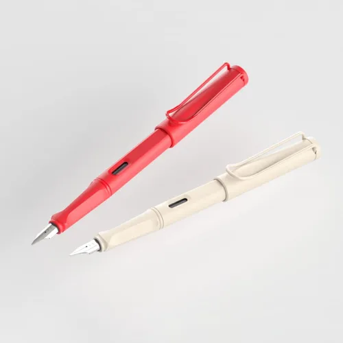 Miniatura 6 de Lamy Safari Cosy Pluma Estilográfica 020 Edición Especial, Pluma Estilográfica Moderna en Color Fresa con Agarre Ergonómico y Diseño Atemporal