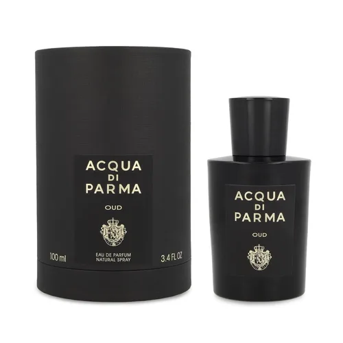 Acqua Di Parma Oud por Acqua Di Parma, 3.4 oz EDP Spray Unisex, negro