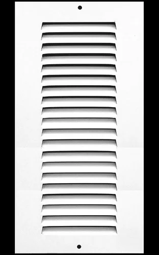 Miniatura 83 de HVAC Premium 30' x 10' [Abertura de conducto] Rejilla de aire de retorno de acero estampado plano - Pared lateral y techo - Cubierta de conducto