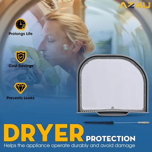 Miniatura 8 de Trampa de pantalla de filtro de pelusa para secadora que reemplaza para LG DLEX5101V DLEX5170W DLEX5680W DLEX7600WE DLEX5780VE DLEX7600KE DLEX5101W